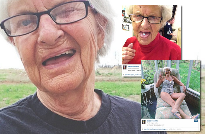 86-åringen som har fler följare än du på Instagram – och är ute efter din kille ;)