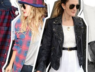 Sno stilen: Drew Barrymore