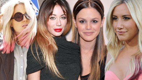 Frisyrer 2012: Dip dye