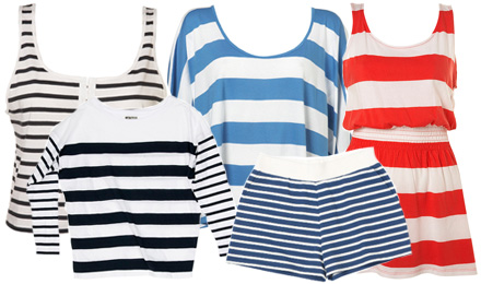 Shopping: Somriga ränder