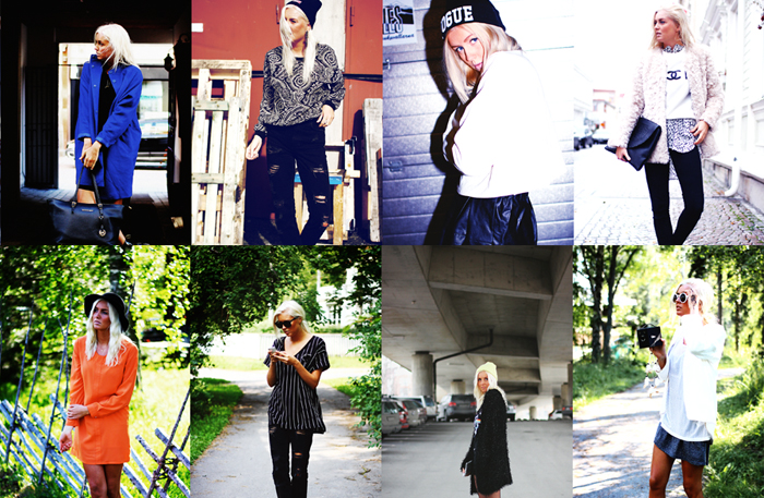 Emma Wagenius år i outfits