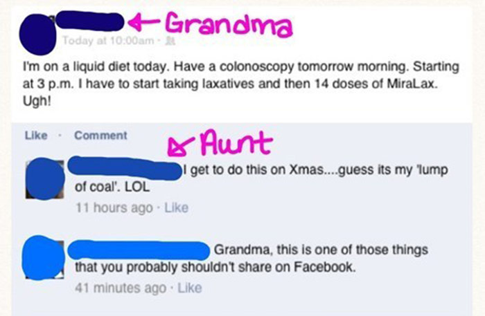 10 fantastiska misstag som bara mor- och farföräldrar gör på Facebook