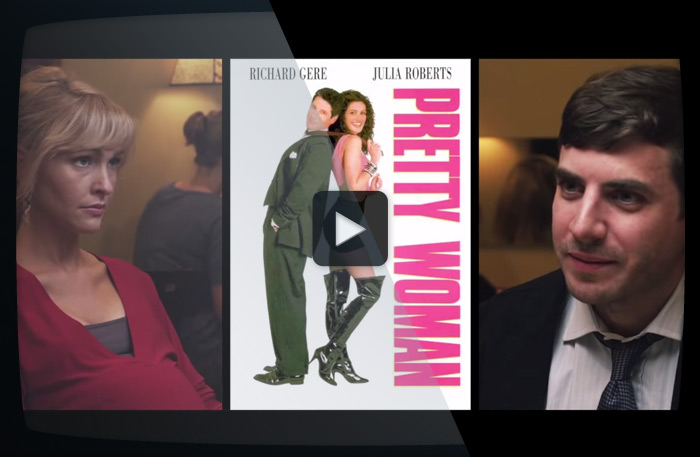 Se paret som gör slut – genom att säga filmtitlar (galet snyggt hur de får ihop det!)