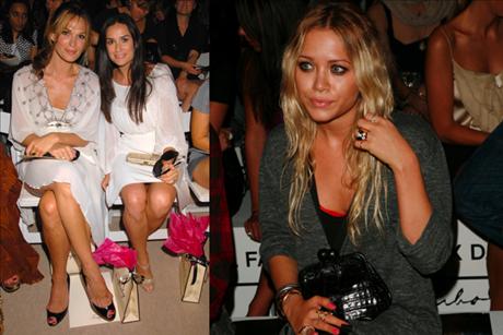 Mary-Kate Olsen modeminglar i New York