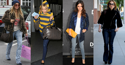 Trend: kändisarna älskar jeans