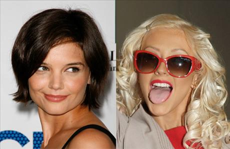Katie Holmes jobbar med Aguilera