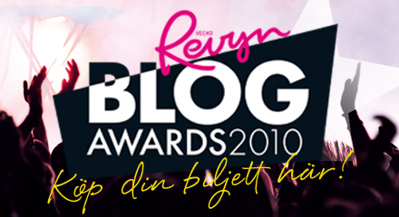 Nu kan du köpa biljetter till Blog Awards 2010!