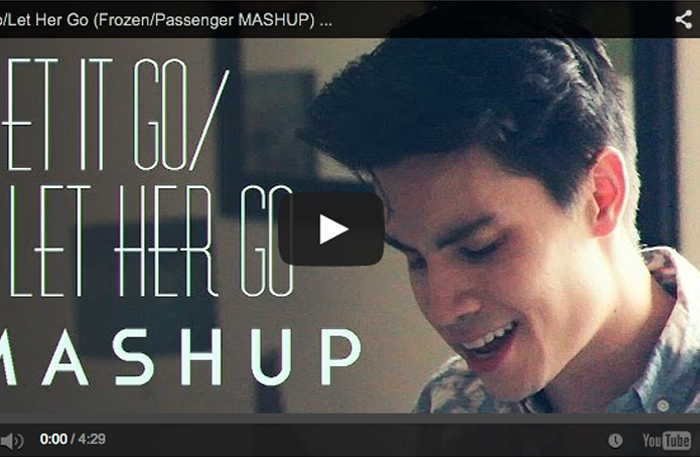Mashupen mellan ”Let it go” och ”Let her go” ger oss rysningar