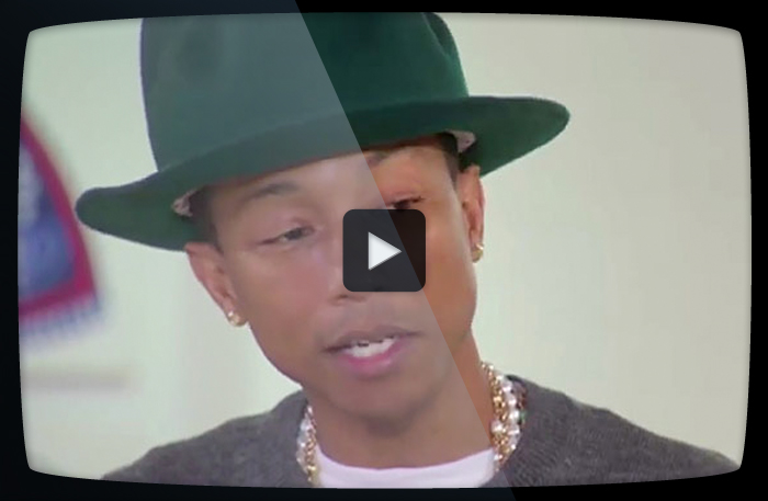 Pharrell rörs till tårar när han ser folk världen över dansa till ”Happy”