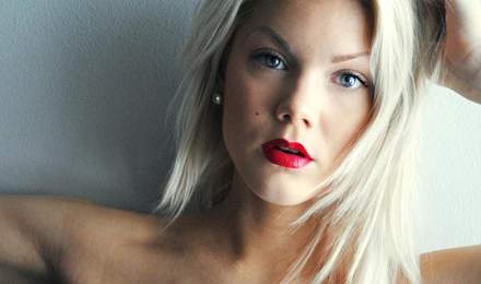 Röda läppar – steg för steg!