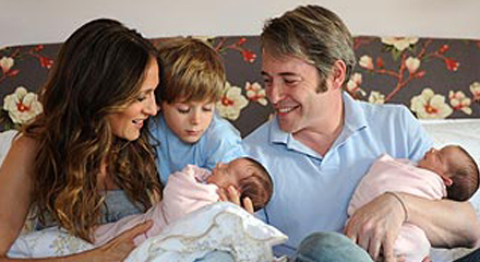 Sarah Jessica Parker har fått tvillingar!