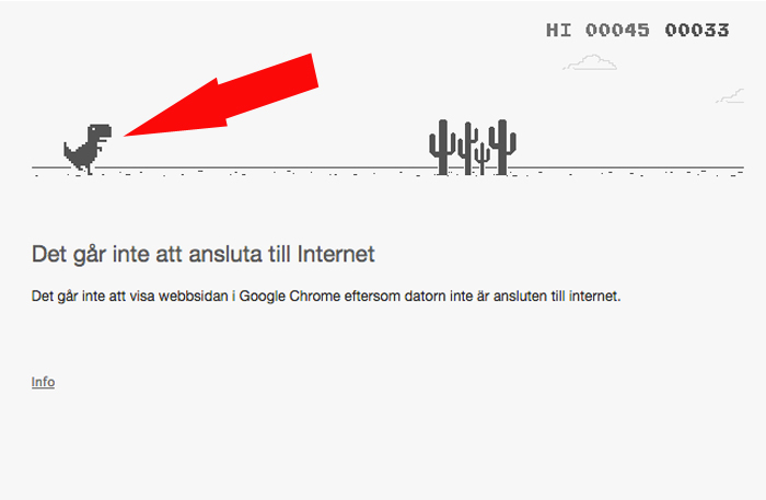 Våra liv har förändrats för alltid – Google-dinosaurien är ett hemligt spel!