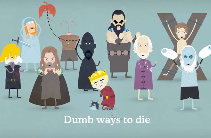 Så här gulliga har du aldrig sett morden i Game of Thrones förut