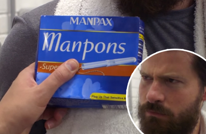 Om män hade haft mens – så här skulle världen se ut