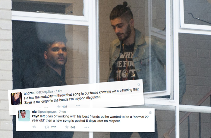Efter avhoppet från One Direction – här är första sololåten från Zayn Malik