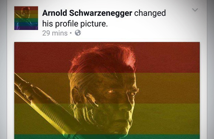 Arnold hatades för sin nya profilbild – men kolla hans klockrena svar till homofoberna