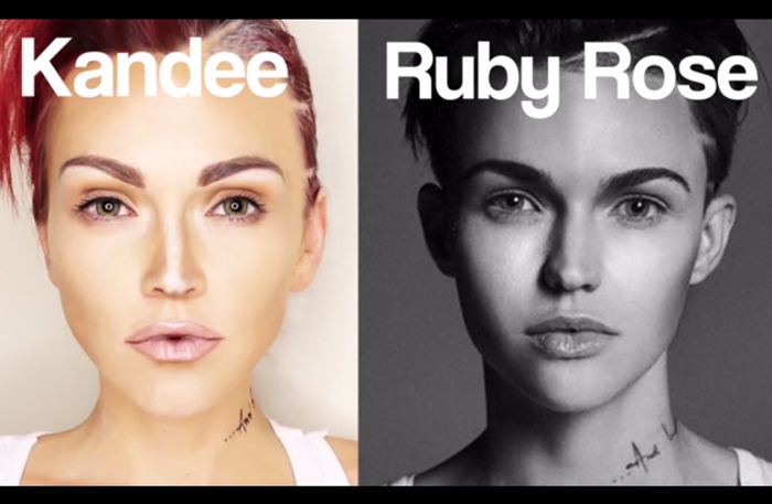 Så fixar du Ruby Rose-looken – den här tjejen är ett geni med smink