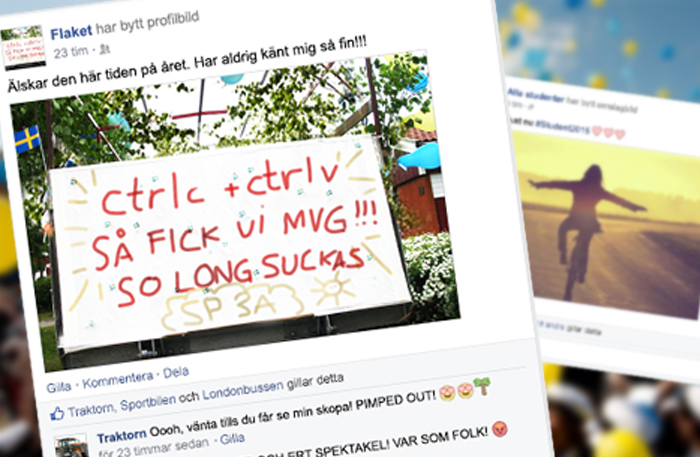 Om studenten hade Facebook