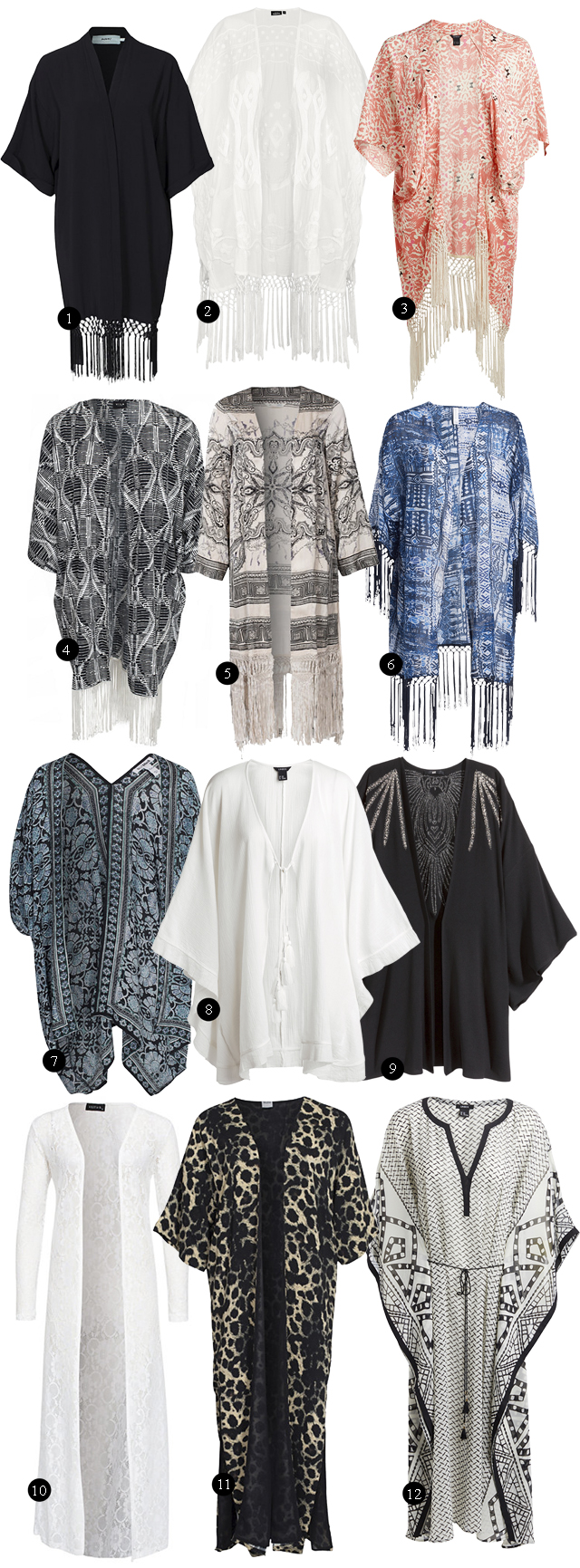 12 kimonos kafkaner