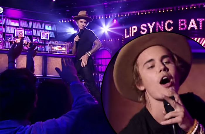 Här mimar Justin Bieber till ”Big girls don’t cry” – och är bara så skön (igen!)