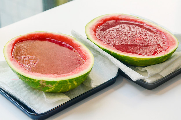 Jello shot i vattenmelon