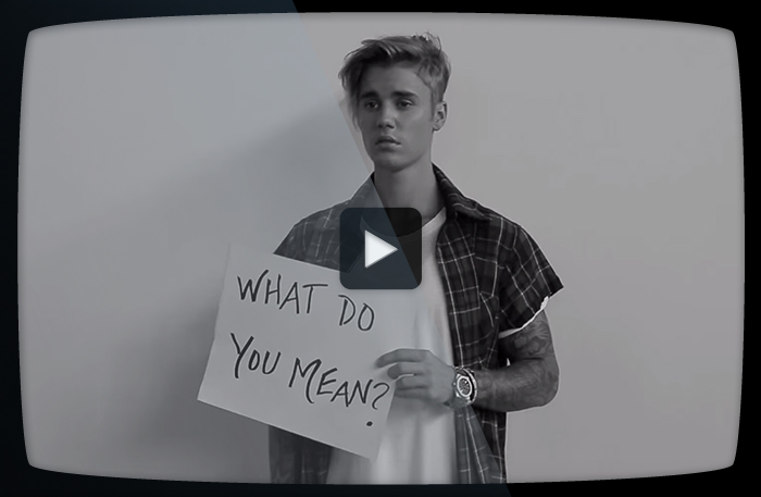 Bättre än originalet: Här är Justins akustiska version av ”What do you mean”