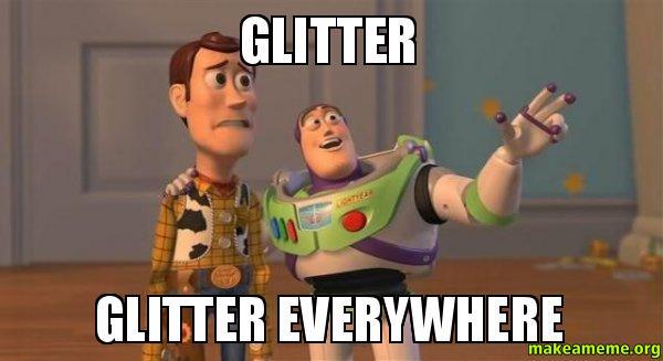 glitter
