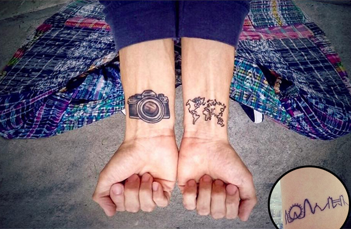 11 fantastiska tatueringar som får oss att vilja se världen