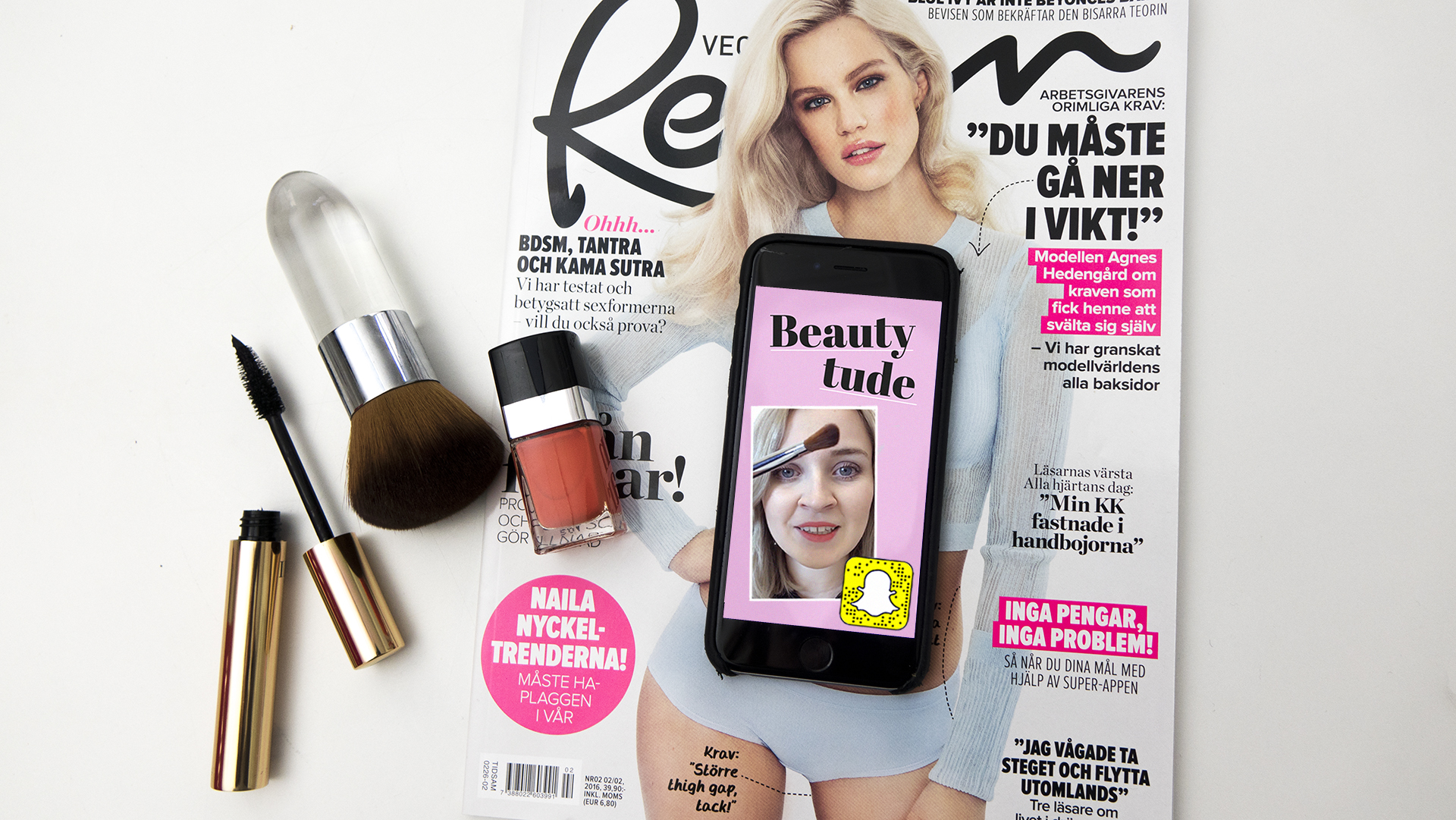 VeckoRevyn Beautytude – BÄSTA skönhetsknepen på Snapchat