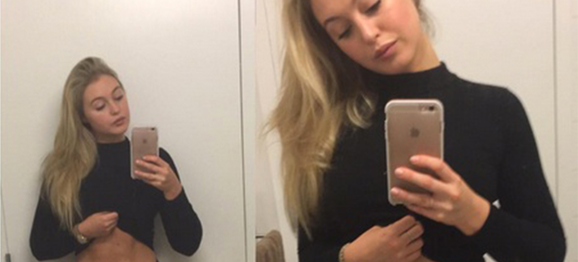 Modellen dödar thigh gap-begreppet – med bara en bild