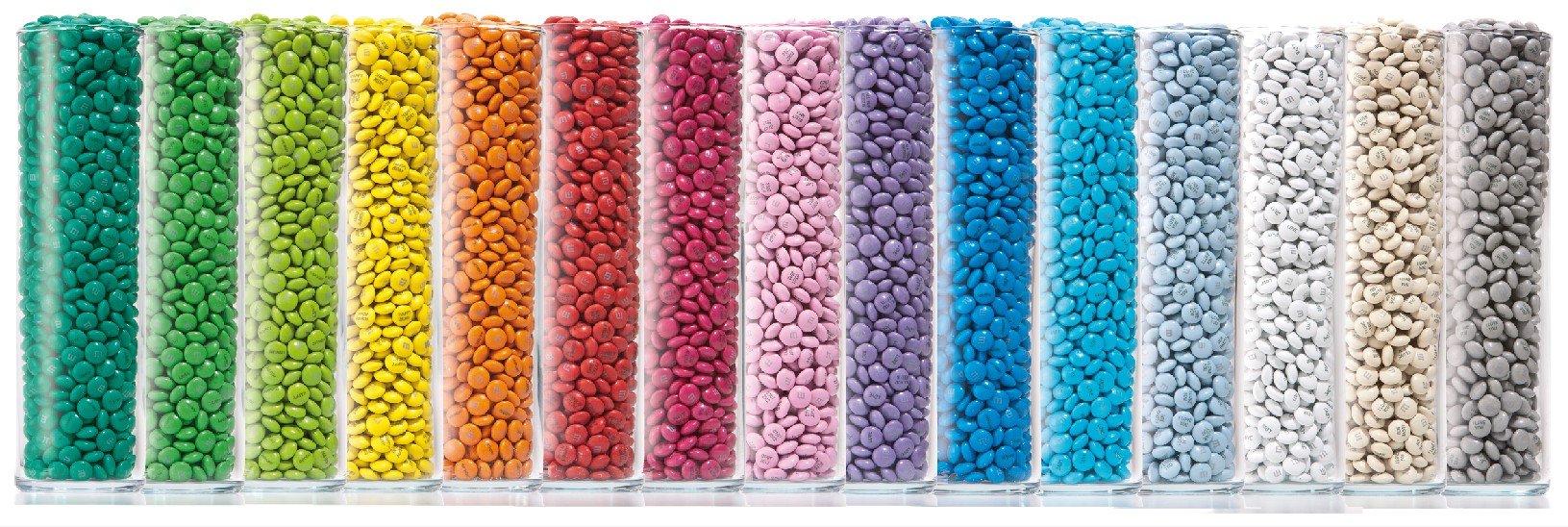 M&M's i alla färger