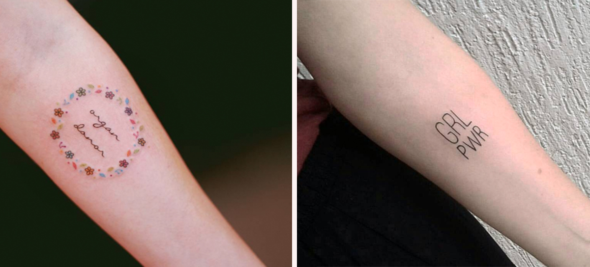 12 oklyschiga texttatueringar som du kommer vilja tatuera in nu