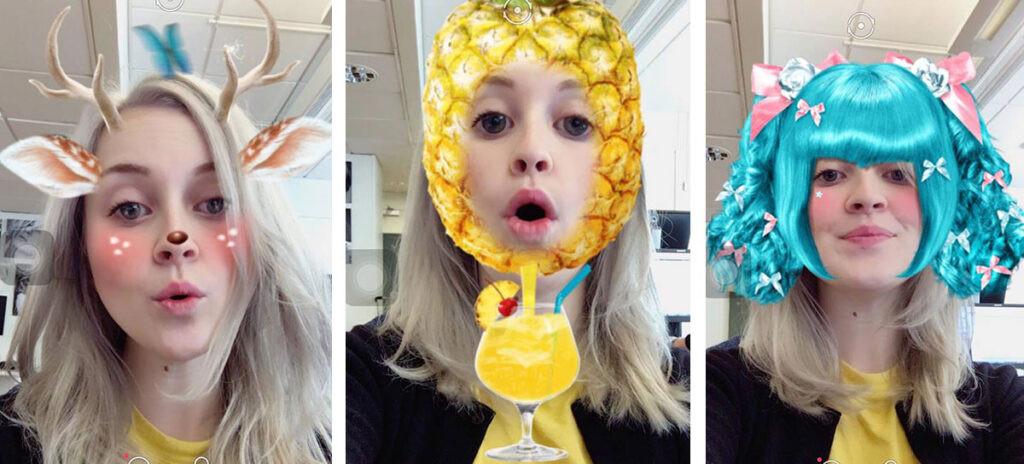 snapchat snow app filter