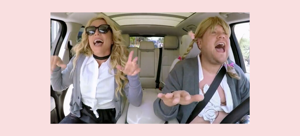 britney spears carpool karaoke
