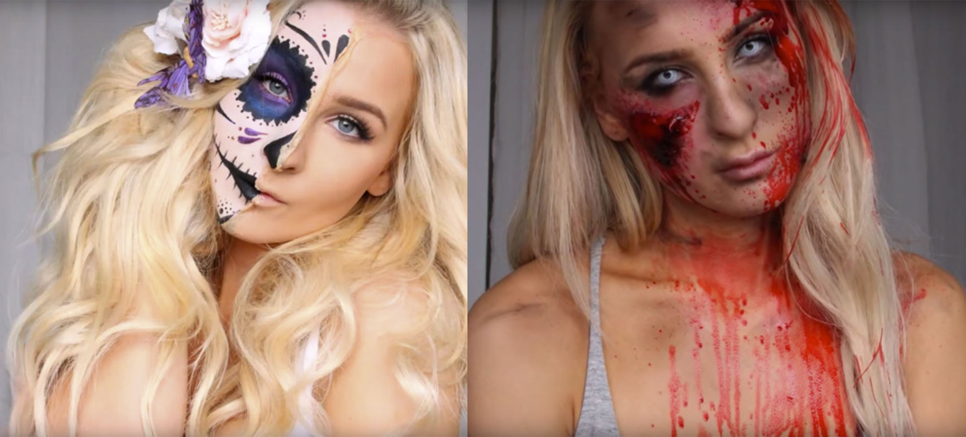 8 galet coola Halloween-sminkningar – steg för steg