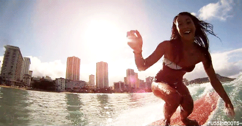 surfing