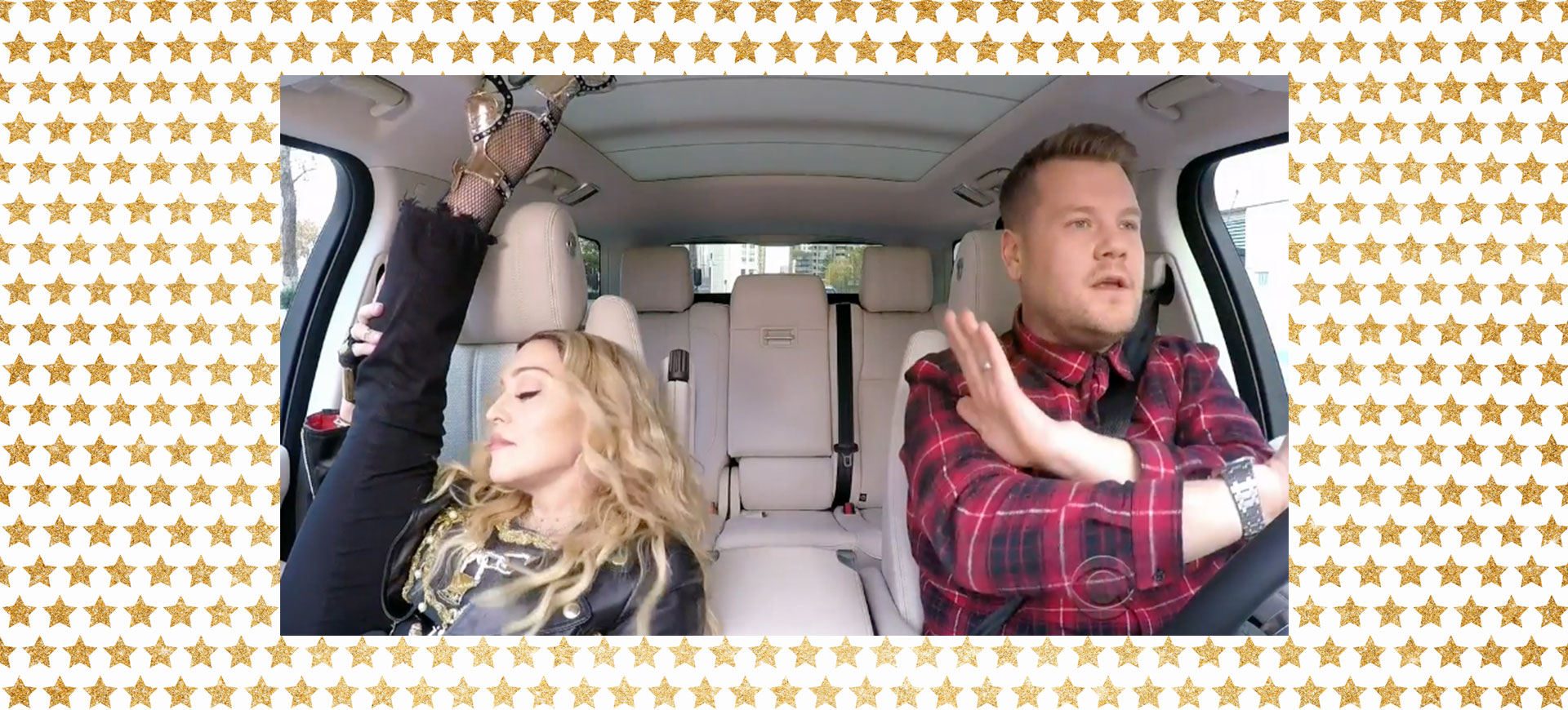 Madonna gör Carpool Karaoke – dansar järnet och snackar om att hångla med Michael Jackson