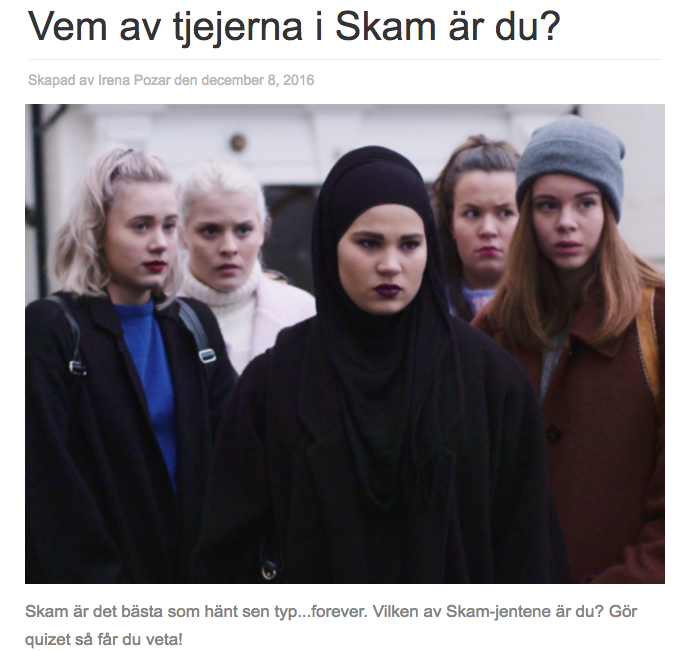 skam quiz