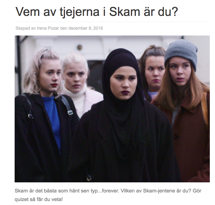 skam quiz