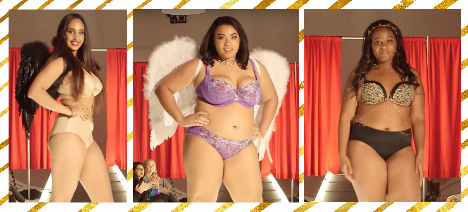 Utmanar Victoria’s Secret Fashion Show – låter kvinnor i alla olika storlekar gå på catwalken