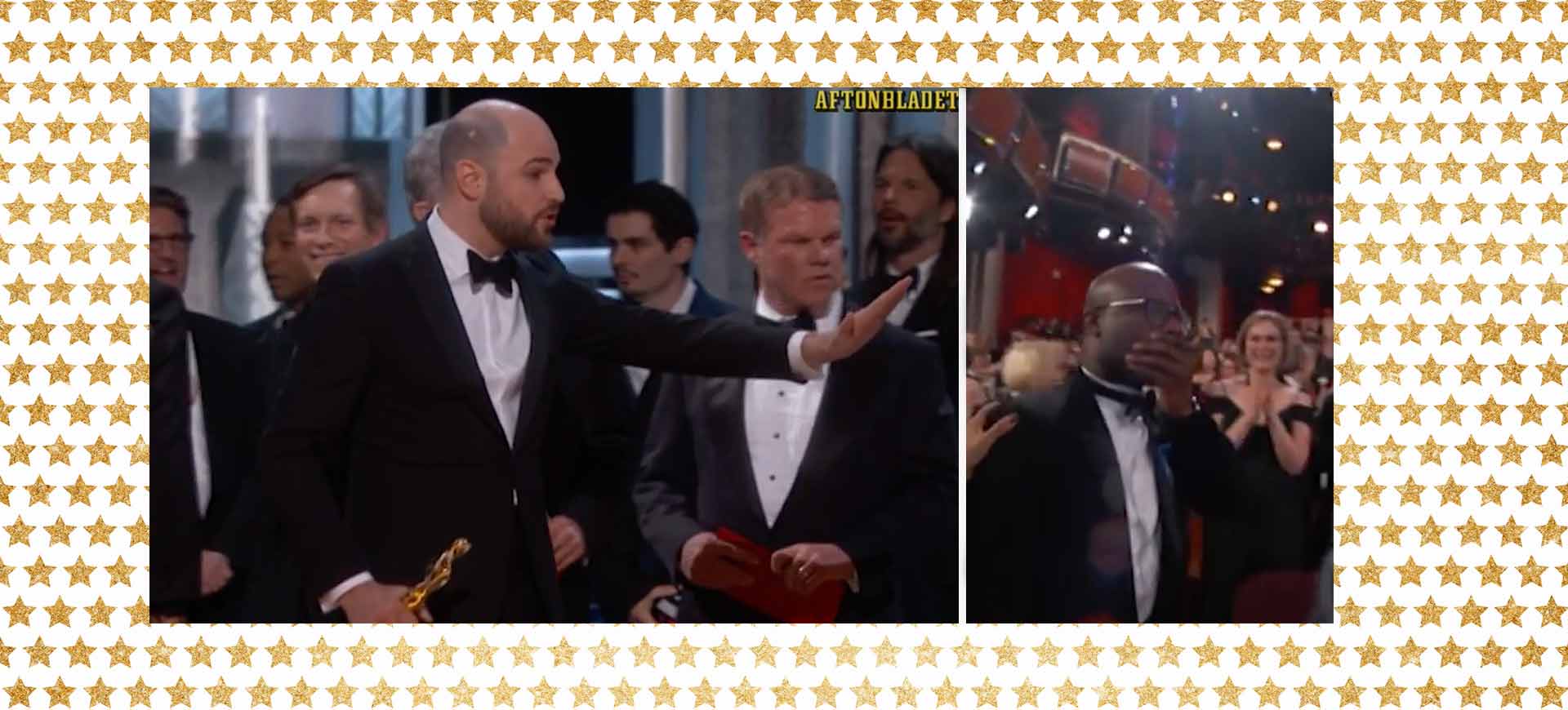 Se jättetabben på Oscarsgalan: fel vinnare fick pris för ”Bästa film”