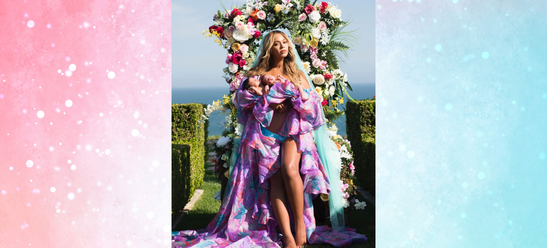Beyoncé visar första bilden på tvillingarna – och berättar deras namn!