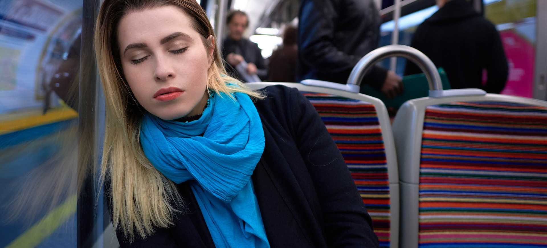 Somnat i kollektivtrafiken? Därför vaknar du vid rätt tidpunkt