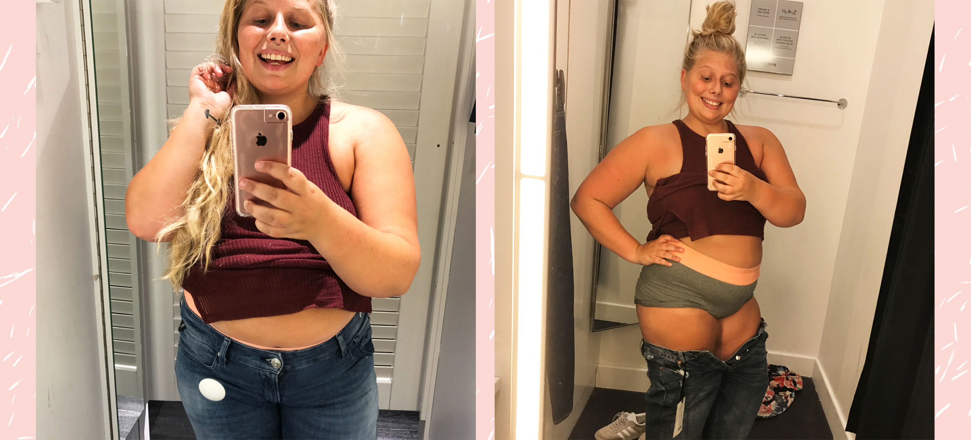 Sara provade jeans i samma storlek i 6 olika butiker – resultatet är sjukt