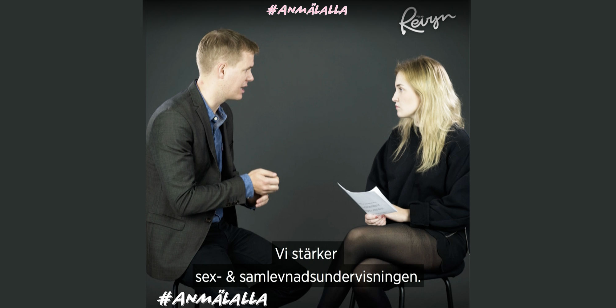 Gustav Fridolin: ”Vi gör en granskning av sex- och samlevnadsundervisningen”