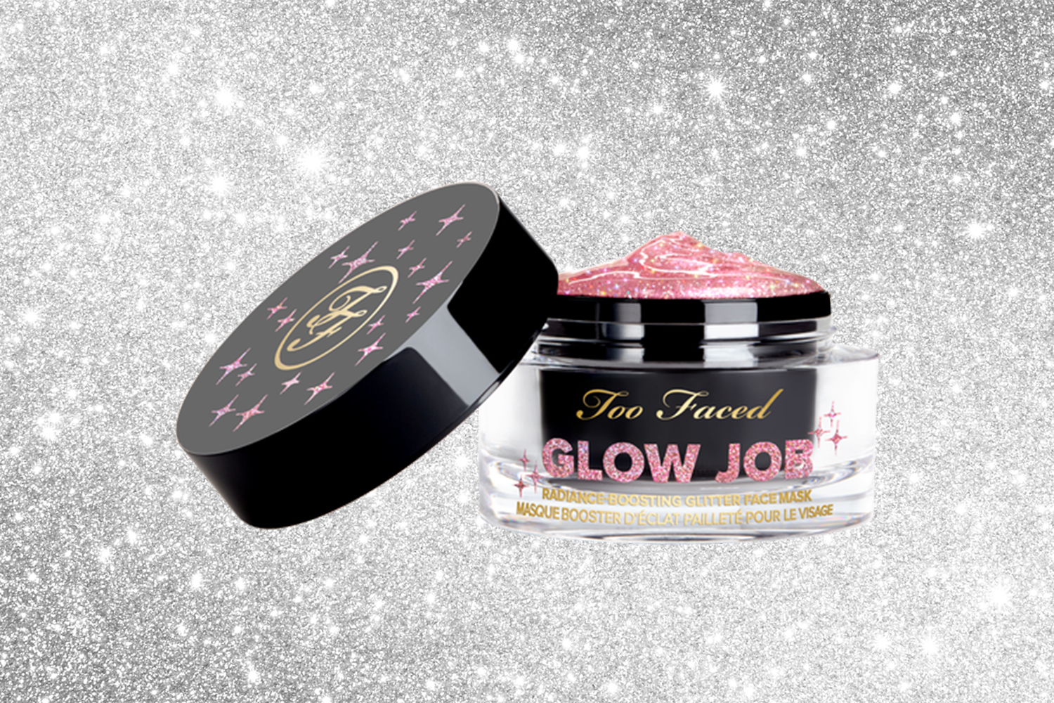 Snart lanseras den här glittriga ansiktsmasken – definitionen av beauty-lyx!