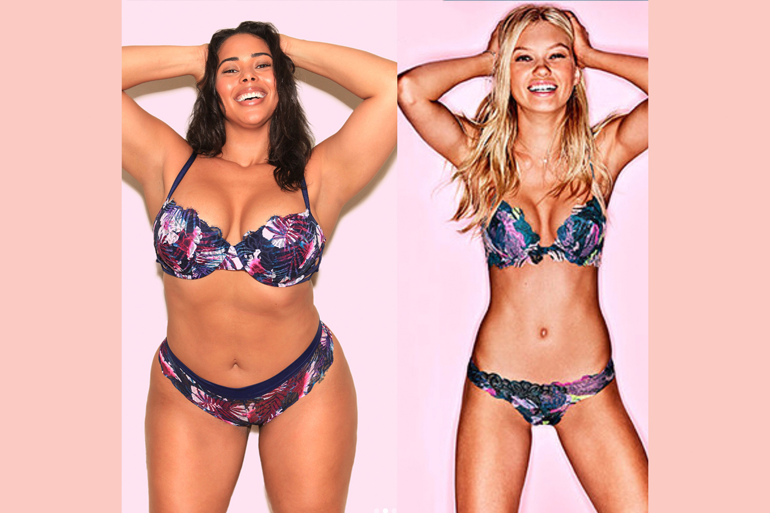 Modellen återskapar Victoria’s Secret-bilder – och vi önskar att fler angels såg ut så här