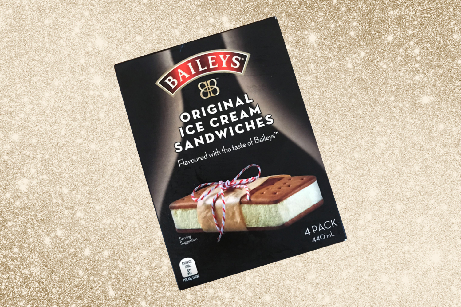 WOW – det finns en sandwichglass med smak av baileys!