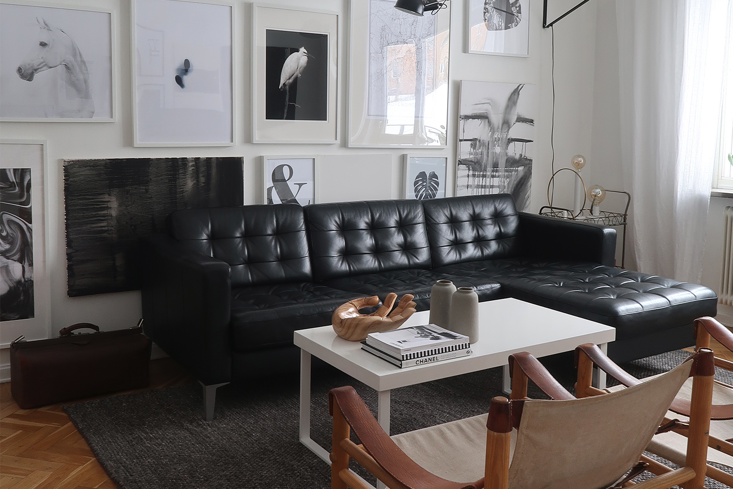 Kika in hemma hos VeckoRevyns inredningsprofil Frida Grahn!