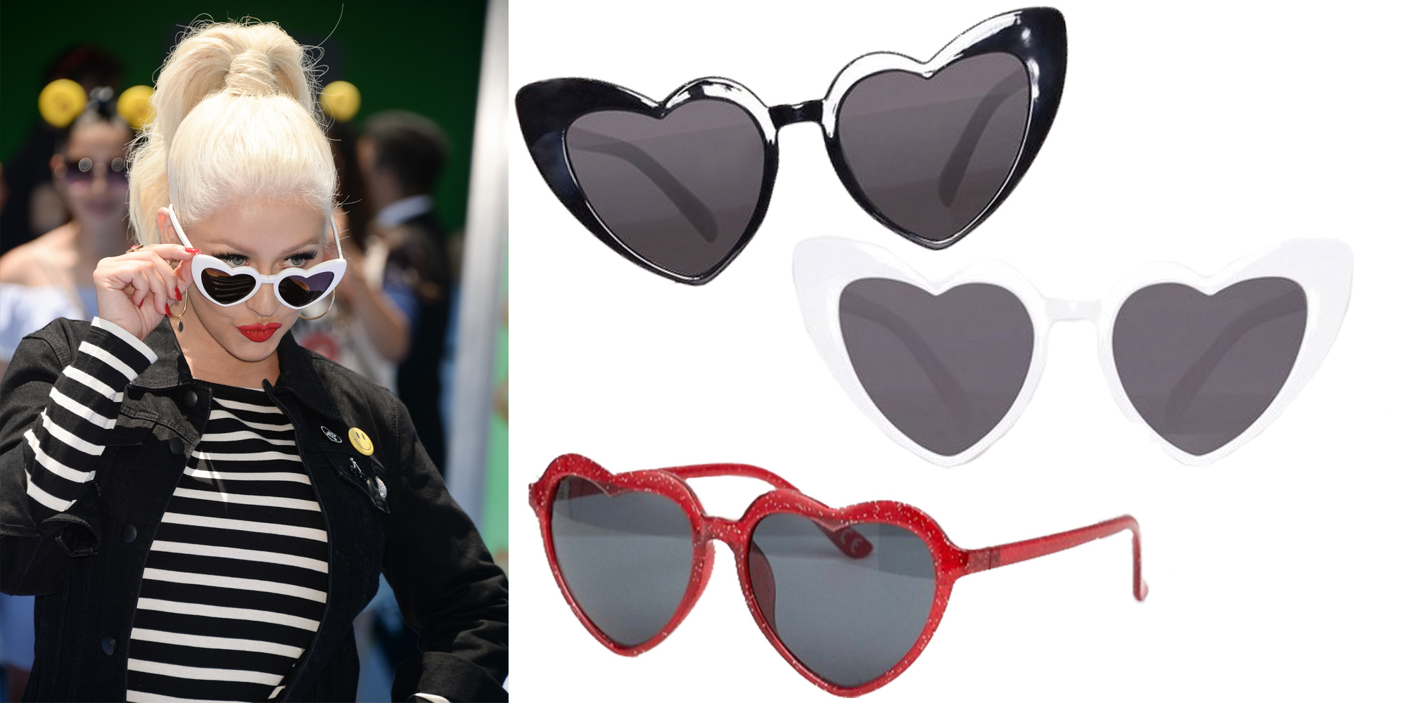 Hjärtformande solglasögon: Här köper du kändisarnas favoriter!
